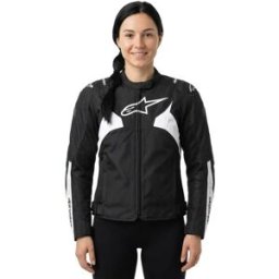 Alpinestars Giacca Stella T-jaws V4 Wp Black / White M