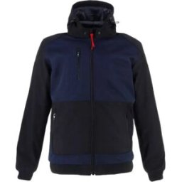 Helstons Giacca Soft Air Black / Blue 2XL