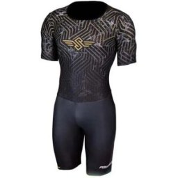 Swings Abito A Maniche Corte Aero Ii Racing Black / Gold XS