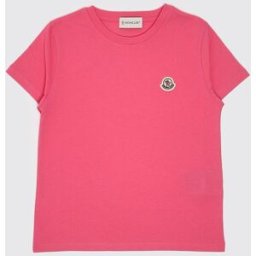 Moncler Set di tre t-shirt da bambino in cotone con logo patch Bianco 1 Taglia 10
