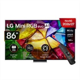 LG Smart Tv Mini Led Rgb 4k 86" Pro 86mrgb88b6b-charcoal Black