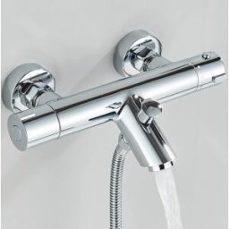quyanre Set Rubinetti Doccia Termostatici, Miscelatore Termostatico per Bagno, Valvola Miscelatrice per Bagno, Rubinetto Vasca