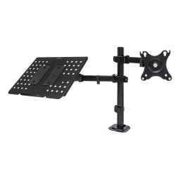UNYKAch UK710202 supporto per laptop Braccio per computer portatile e monitor Nero 39,6 cm (15.6")