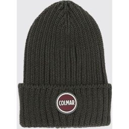 Colmar Berretto in misto lana vergine con risvolto e logo patch Bosco Taglia OS