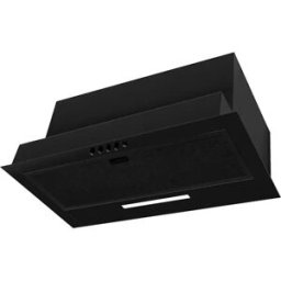 garneroarredamenti Cappa da incasso sottopensile 60cm in metallo nero Inside