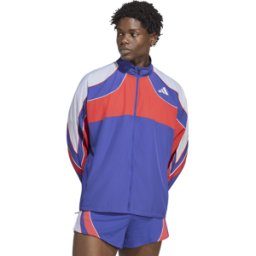 Adidas Adizero Archive Jacket Uomo - Giacche Blu - Taglia S - Poly Mesh S