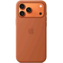 Apple Iphone 17 Pro Max Custodia In Silicone Magsafe Terracotta