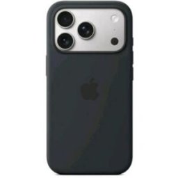 Apple Iphone 17 Pro Custodia In Silicone Magsafe Nero