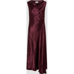 MARELLA abito in raso donna bordeaux