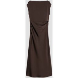 PENNYBLACK abito con drappeggio donna testa di moro