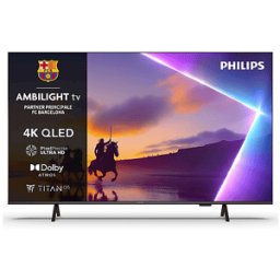 Philips 43PUS8450/12 TV QLED, SMART TV, 43 ", Processore Pixel Precise Ultra HD, Classe F