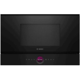 Bosch MICROONDE INCASSO BFL7221B1, capacità 21 l, potenza microonde max 900 W, Funzione inverter, 5 livelli di potenza, Black