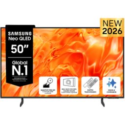 Samsung QE50QN70HAUXZT TV MINI LED, SMART TV, 50 ", Mini Processore NQ4 AI Processor, Classe E