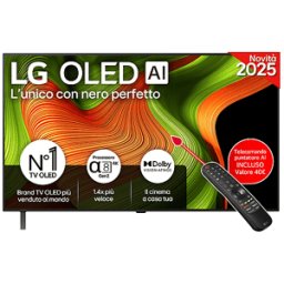 LG OLED AI B5 OLED48B56LA TV OLED, SMART TV, 48 ", Processore a8 Gen2 4K con AI, Classe G