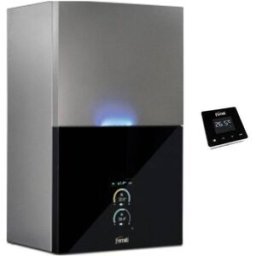 Ferroli Caldaia a Condensazione Bluehelix Maxima 28 C + Comando Remoto CONNECT Metano o Gpl con Kit Scarico Fumi KIT COASSIALE