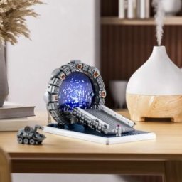 BZB 722PCS Stargateal Spazio Macchina da Viaggio Building Block Kit Film di fantascienza Arma Carrelli Mobili Modello Giocattoli Regali per I Bambini Fan