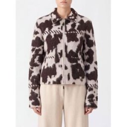 Guest In Residence Giacca-camicia in puro cashmere con chiusura a zip Beige Taglia XS