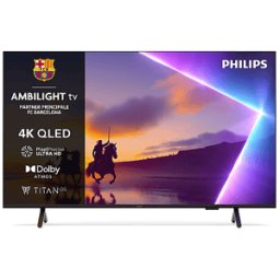 Philips Ambilight TV 85PUS8510, 4K, UHD, QLED 215cm 85", Smart TV, Dolby Atmos, Titan OS