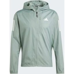 Adidas Giacca Own the Run 2XL Silver Green