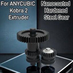 BEGRINT Ingranaggio per Anycubic Kobra 2/Pro/Max/Plus/Neo Kit ingranaggi testa di estrusione integrata in acciaio per stampo Nanocoated per ingranaggio estrusore Kobra 2
