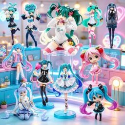 Bandai Hatsune Miku, Action Figure Articolate Multiple, Abito da Sposa Carino, Serie Hatsune Miku, Statuette Collezionabili in PVC