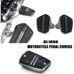 NONE Gold Wing 1800 Pedale Del Motociclo Coperture GL1800 Tour DCT F6B Chrome 2018-2021 Per Honda GL 1800 Pedale Del Freno Kit di Copertura Accessori