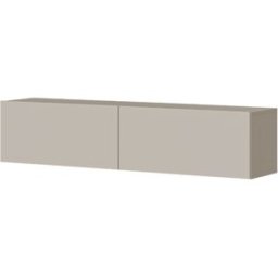 Duzzle Porta TV sospeso a 2 ante con illuminazione led