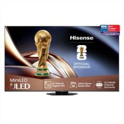 Hisense Smart Tv Mini Led Pro 65" 4k Ultra Hd 65u8q 165hz-metallo Grigio Carbone