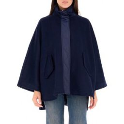 LIU JO Cappa misto lana LIU JEANS BLU NAVY 40