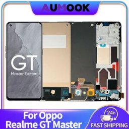 AUMOOK Per Oppo Realme GT Master Display LCD RMX3363 RMX3360 LCD Touch Screen Digitizzare Pannello di Montaggio LCD Con Telaio Parti di Ricambio