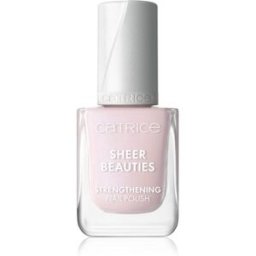 Catrice Sheer Beauties Strengthening Nail Polish smalto rinforzante per unghie colore 040 Fluffy Cotton Candy 10.5 ml