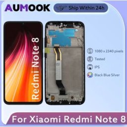 AUMOOK Per Xiaomi Redmi Nota 8 Display LCD Touch Screen Digitizer Assembly M1908C3JH M1908C3JG M1908C3JI Per Redmi Note8 Parti di visualizzazione