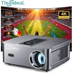 ThundeaL Proiettore Full HD 1080P 4K TD98W Mini Portatile Android WiFi 2G LED TD98 Mini Proiettore 3D TV Home Theater Cinema