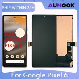 AUMOOK AMOLED Display LCD Per Google Pixel 6 GB7N6 G9S9B16 G9S9B GR1YH LCD Touch Screen Digitizer Pannello di Montaggio Schermo LCD Parte di Riparazione