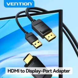 Vention Cavo da HDMI a Display Port 4K 60Hz da HDMI a DP per PC portatile Monitor HDTV Proiettore Cavo audio video da HDMI a DisplayPort