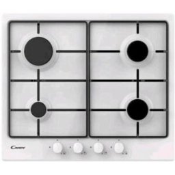 Candy Chw6brww Piano Cottura A Gas 4 Fuochi 60cm Bianco