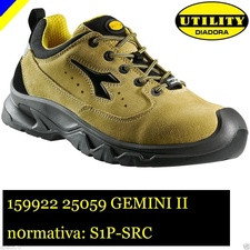 scarpa lavoro antinfortunistica diadora utility gemini 2 ii s1p-src beige calzature diadora