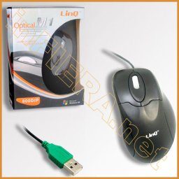 Mouse optical USB black