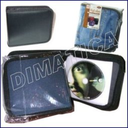 PRATICA BORSETTA PORTA CD DVD 40 POSTI