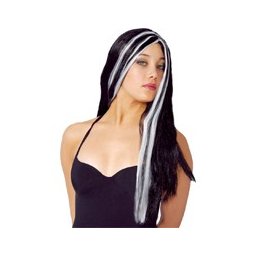 Parrucca Mortisia Con Meches