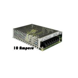 Alimentatore Stabilizzato SWITCHING 12V VOLT 10A Ampere continui Trimmer-abile