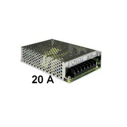 Alimentatore Stabilizzato SWITCHING 12V Volt 20A Ampere continui Trimmer-abile