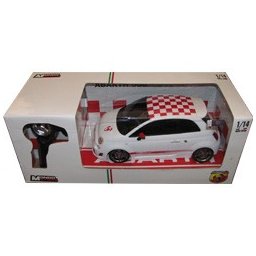 Auto Radiocomando 500 Abarth Bianca