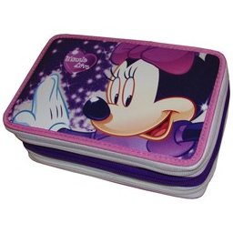 Astuccio Triplo Minnie Viola