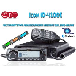 ICOM ID-4100E RICETRASMETTITORE ANALOGICO/DIGITALE VEICOLARE DUAL BAND VHF/UHF
