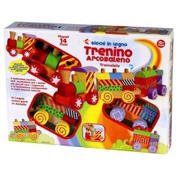 Trenino Arcobaleno Trainabile