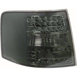 Set fari fanali posteriori TUNING AUDI A6 Avant Allroad 1997-2004, LED nero