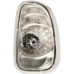 Set coppia fari fanali posteriori TUNING per MINI Countryman 2010- LED cromati