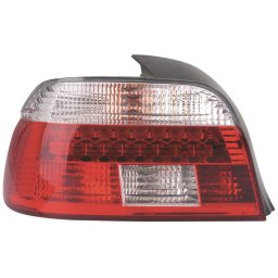 Set fari fanali posteriori TUNING BMW Serie 5 E39 berlina 1995-2000 LED rossi cromati