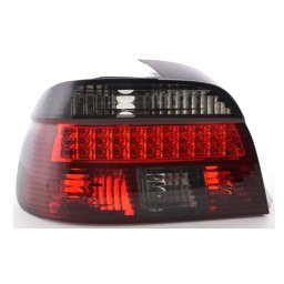 Set fari fanali posteriori TUNING BMW Serie 5 E39 berlina 1995-2000 LED rosso nero